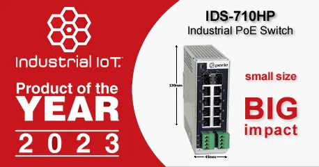 Switch industriale High PoE modello IDS-710HP