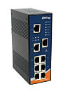 Switch Industrial Managed L2 8 puertos IES-3080 carril DIN